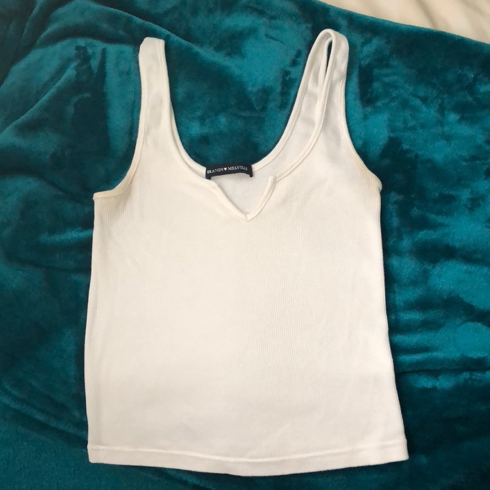 brandy white tank
